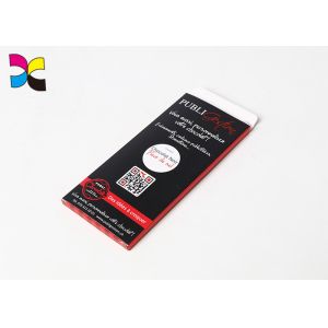 Quality Custom Red Printed Cardboard Boxes Strong Chocolate Packaging Hot Stamping wholesale