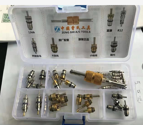 Auto AC Tool 1234YF environmental protection plastic box Gauge set 2196 pipe pressure 800PSI-4000PSII