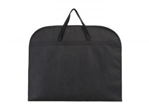 China Black 420D Polyester Suit Dress Bag Garment Bag Covers With Zip Closure on sale