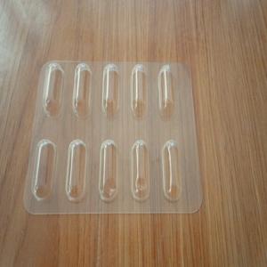 China Blister Process Type Clear Tablet Packing Tray Plastic Material on sale