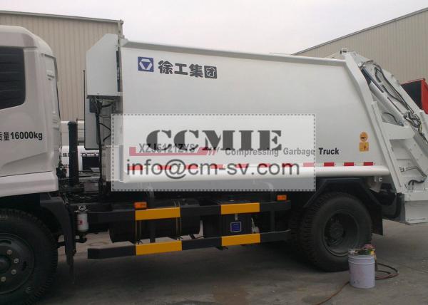 Garbage Compactor Special Vehicles with Hydraulic System Electric Controlled