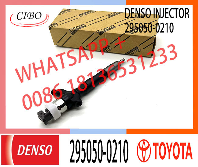 Common Rail Fuel Injector 23670-30410 Common Rail Injetor 295050-0210 for TOYOTA 1KD-FTV