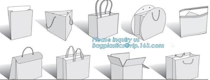 Fancy Customized High Quality and Black Printed Luxury Paper Shopping Gift Bag,luxury paper shopping bag with handles