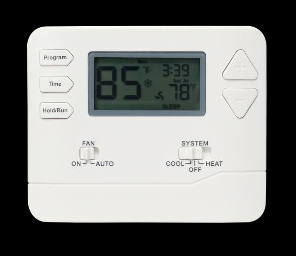 Intelligent HVAC Temperature Controller Anti-flammable ABS Housing Material and