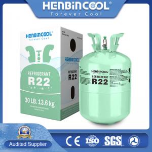 China 99.99 HCFC 22 Refrigerant 13.6kg 30lb Disposable Steel Cylinder on sale