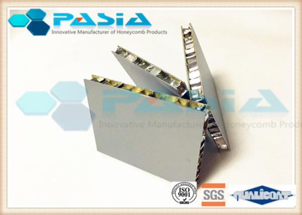 Non Combustible Stainless Steel Honeycomb Panels Folded Edge Exhibition Booth