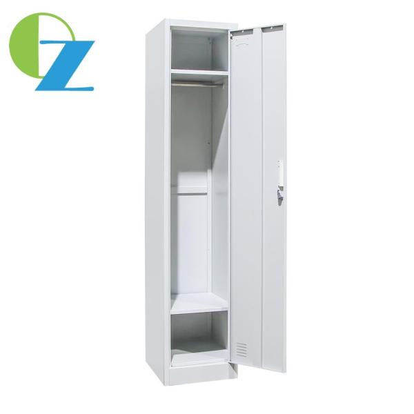 W380mm Steel Office Lockers Single Door Metal Locker wear resisting