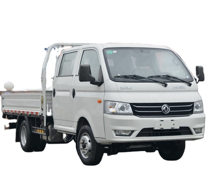 100P Double Cabin Forward Light Cargo Truck with Multimedia System and Left Steering