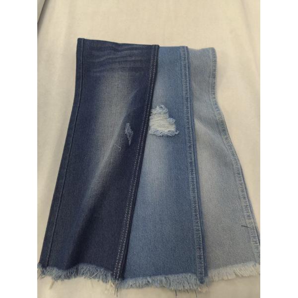 90% Cotton 10% Polyester Heavy Weight Denim Fabric 11oz Dark Indigo