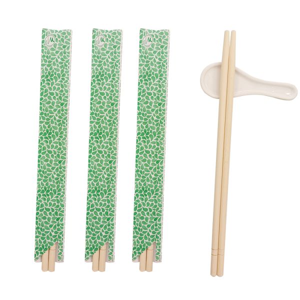 Favorable Disposable Round Bamboo Chopsticks Bulk with Customized Logo