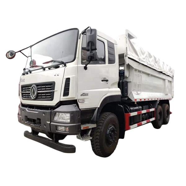 Dimensions 8650x2550x3600mm Dongfeng 380hp 6x4 High Loading Capacity Dump Tipper