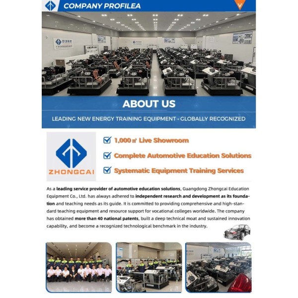 Automotive Training Equipment Diesel Engine Training Board for and Fault Diagnosis