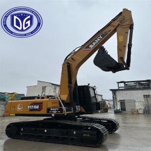 China Used Sy215 21.5 Ton Excavator With Ground Breaking Performance on sale