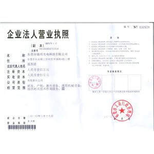 Dongguan Leadboom Photoelectronic Technology Co., Ltd. Certifications