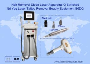 China Vertical Nd Yag Laser Machine Hair Removal All Color Tattoo Removal on sale