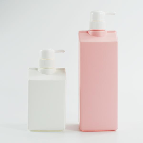 Customized 1000ml/1L Capacity Square HDPE Plastic Shampoo Bottle OEM/ODM