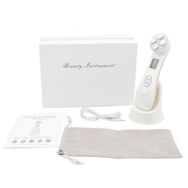 5 in 1 LED EMS Mesotherapy RF Photon Therapy Facial Ultrasonic Vibration Device