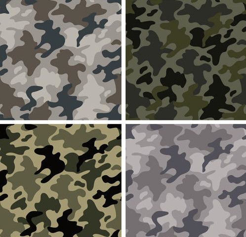 High Tear Camo Cotton Fabric Fire Resistant Clothing Material For Uniform