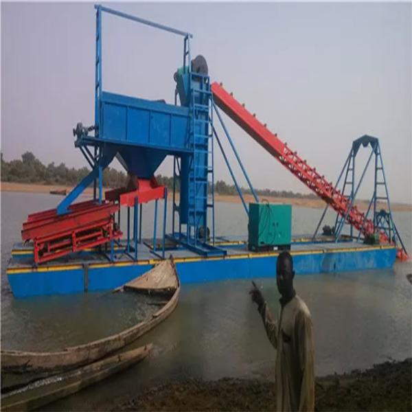 86-100PCS Chain Bucket Electric Gold Dredger with Bucket Quantity 86-100PCS