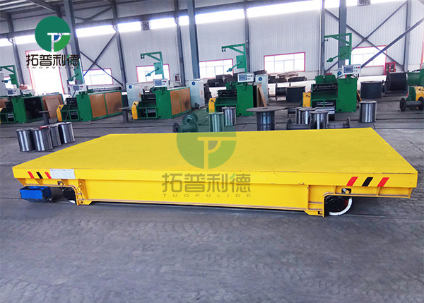 Steel Factory Battery Operated Motorized Transport Vehicle to Molds Dies Transfer