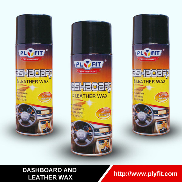 Cheap Car Leather Polish Wax Dashboard Wax Spray 400ML Multiple Fragrance for sale