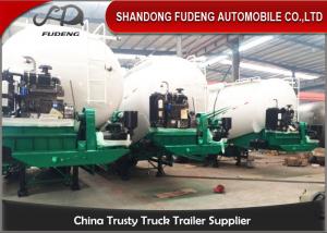 Quality 3 Axles V Shaped Bulk cement tanker trailers 45CBM Bulk powder tanker trailers wholesale