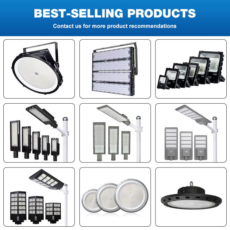 High Brightness High Powered Outdoor Lights Gray Solar Powered Street Lamp