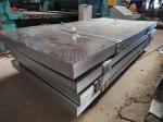 Silvery Prepainted Galvanized Steel Coils with Embossed Diamond Pattern 6m