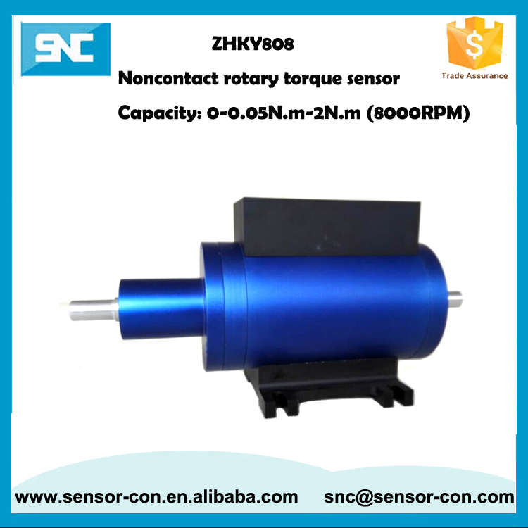 ZHKY2050A 0.1N.m-500N.m contactless torque sensor shaft rotation sensor