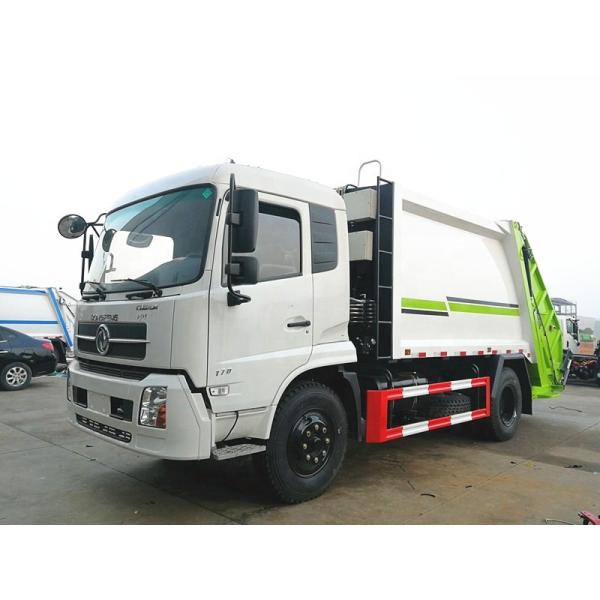 Dongfeng 8m3 Garbage Compactor Truck Rubbish Bin Collection Dump Truck For Waste
