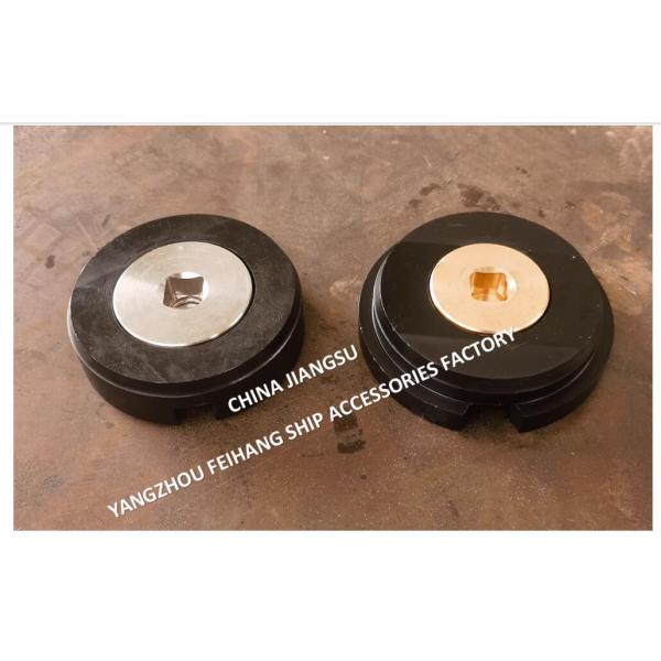 China Supping Bottom Plugs Model AW42-35N CB/T254-1997 For Water Tank With Brass Cock Carbon Steel Bottom Plate