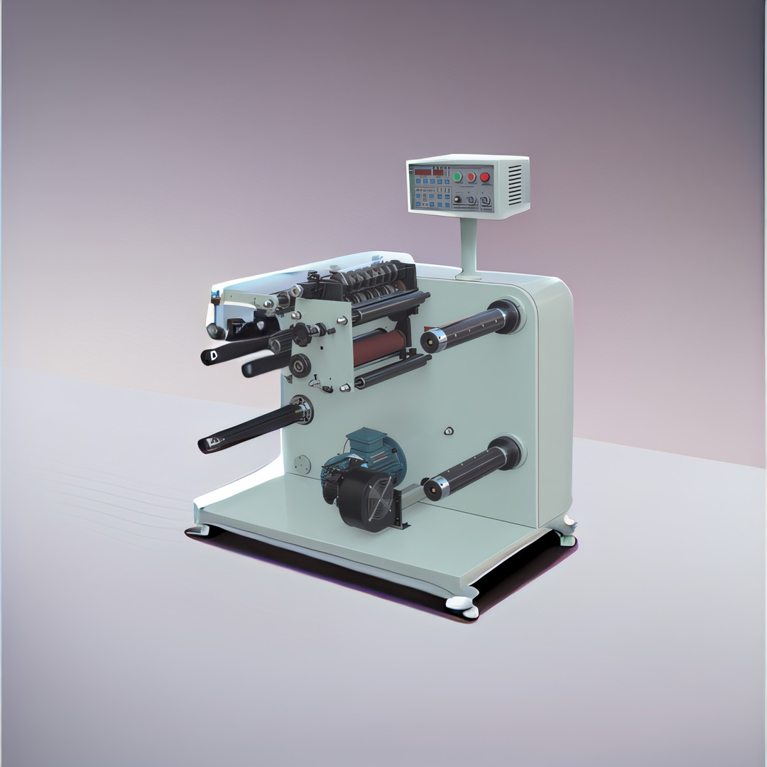 380V/220V ADHESIVE LABEL PAPER PROCESS MACHINERY 500MM UNWINDING MAX DIAMETER NARROW PAPER SLITTING AND REWIND MACHINE