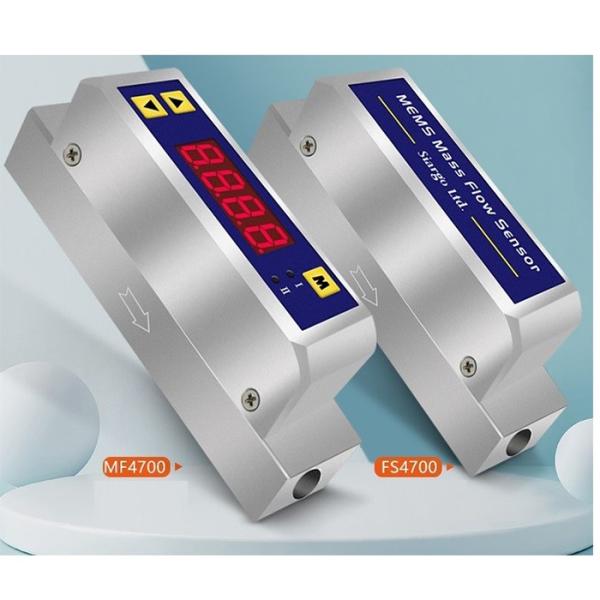 Digital Microscopic Small Gas Compressed Air Nitrogen Oxygen MF4700 MEMS Mass Flow Meter