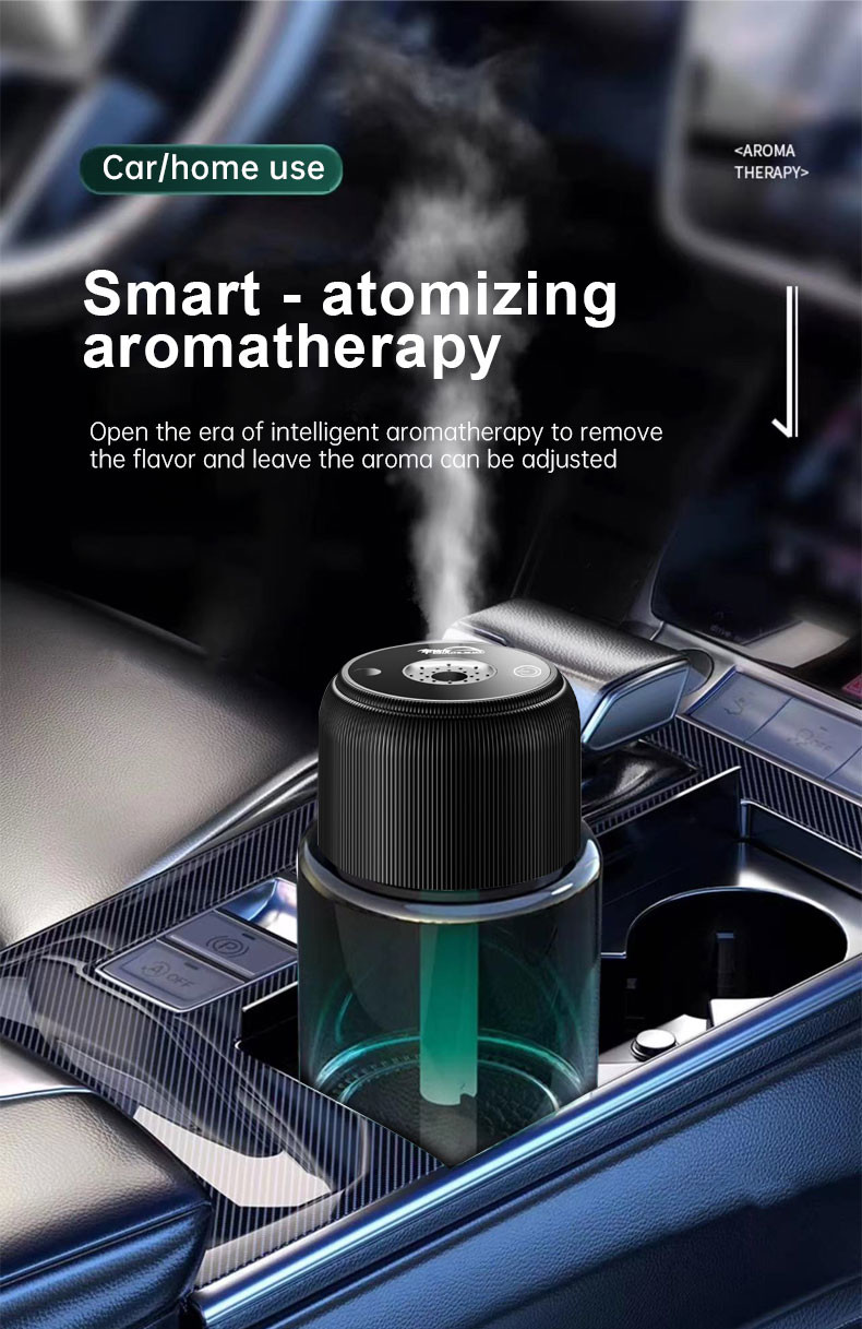 Type C ABS Car Fragrance Diffuser 150ML with Less Than 35dB Noise