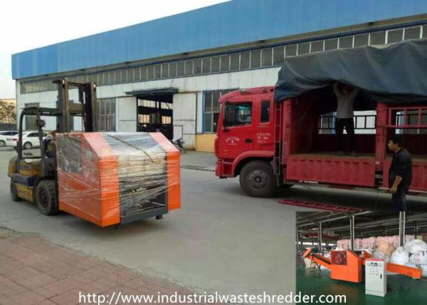 Adult Diapers Pad Sanitary Napkin Industrial Shredder Machine Easy Install