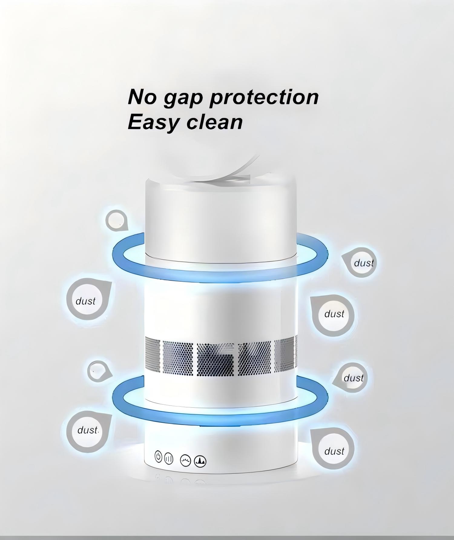 33*33*120cm Portable House Swing Function Air Cooler Bladeless Fan with 9 Hours Timer