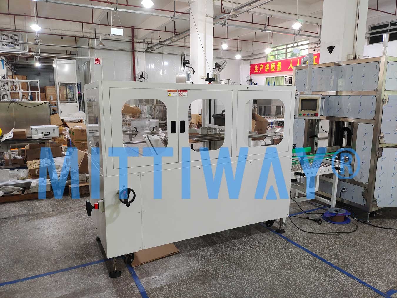 Powerful Box Carton Erector Machine 2.2KW stainless steel material