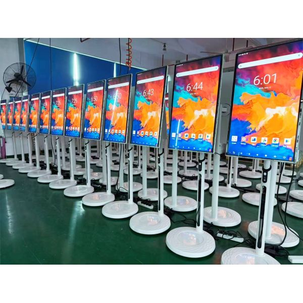 Hot sale Factory Direct Digital Signage Mobile Smart Screen Portable Hd Touch Screen Vertical All-in-one Live Bestie Machine Streaming Machine