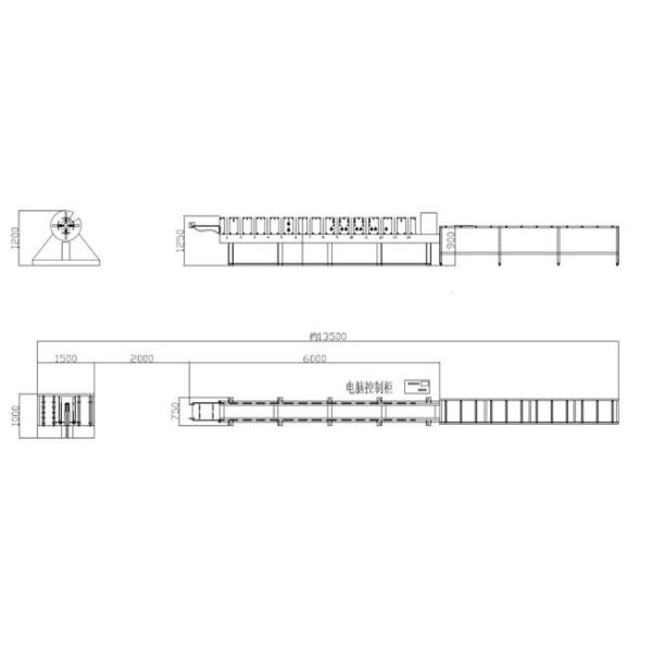 High Speed Sandwich Panel Roll Forming Machine For Corner Sandwich Panel Seamless Joint