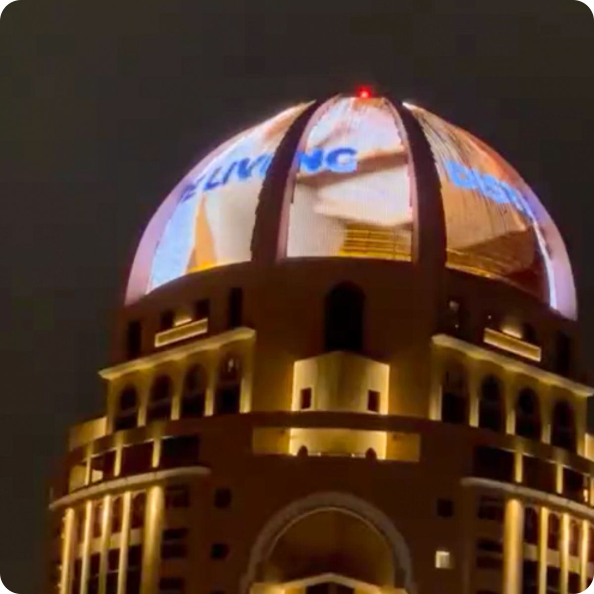 Full Color LED Grid Screen Large Area IP68 DMX512 HD Energy Saving OEM