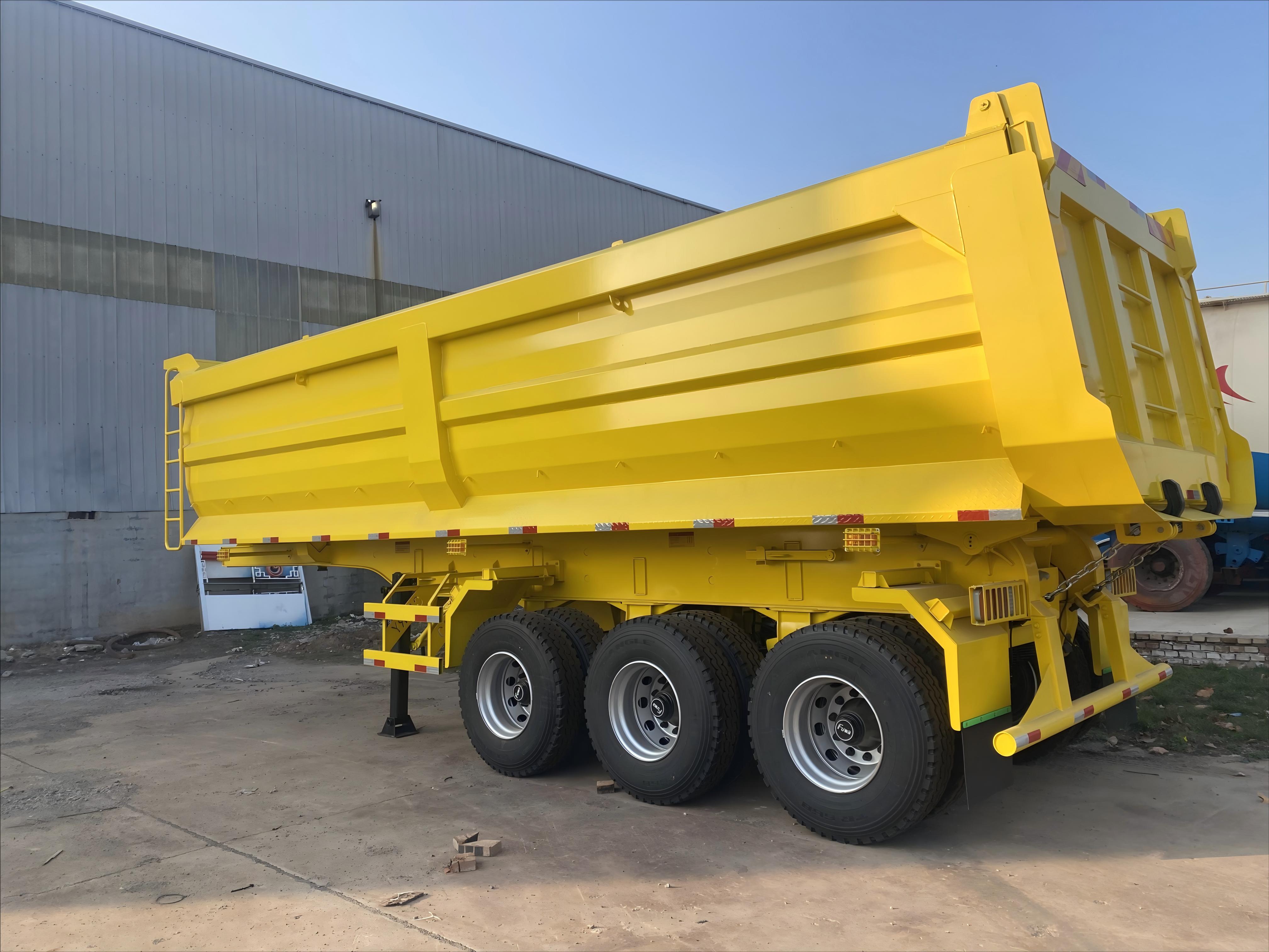 CIMC Best-Selling Factory Direct 3 axle Heavy-Duty Dump Truck