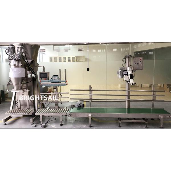 Big Semi Automatic Filling Packing Machine Maize Wheat Flour Packaging CE ISO