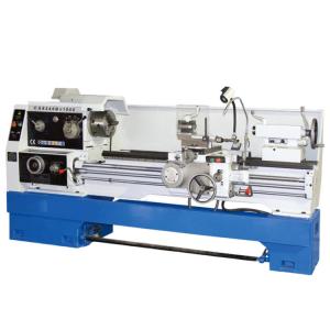 China SMTCL Heavy Duty Gap Bed Turning Manual Lathe CA6180 Hole Trough Spindle 105mm on sale