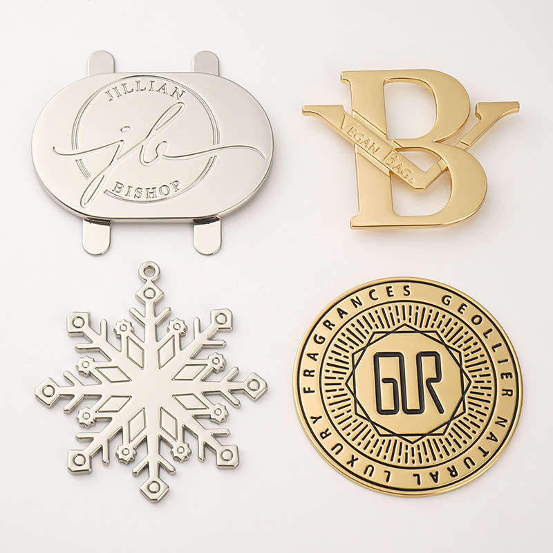 Zinc Alloy Hollow Engraving Metal Logo Cut Out Plate Tags