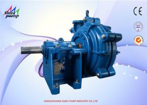 China 6 Inch Heavy Duty Horizontal Centrifugal Slurry Pump By Metal Replaceable Line on sale
