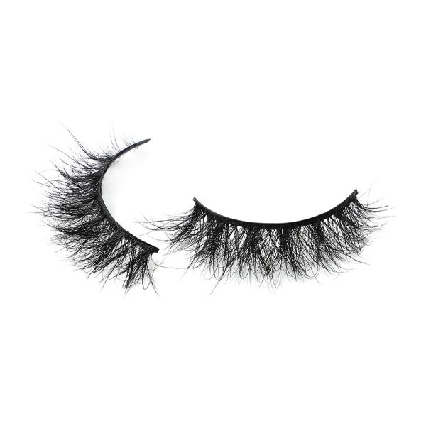 18mm Natural Wispy Mink Lashes , Cluster Type 3d Luxury Mink Lashes