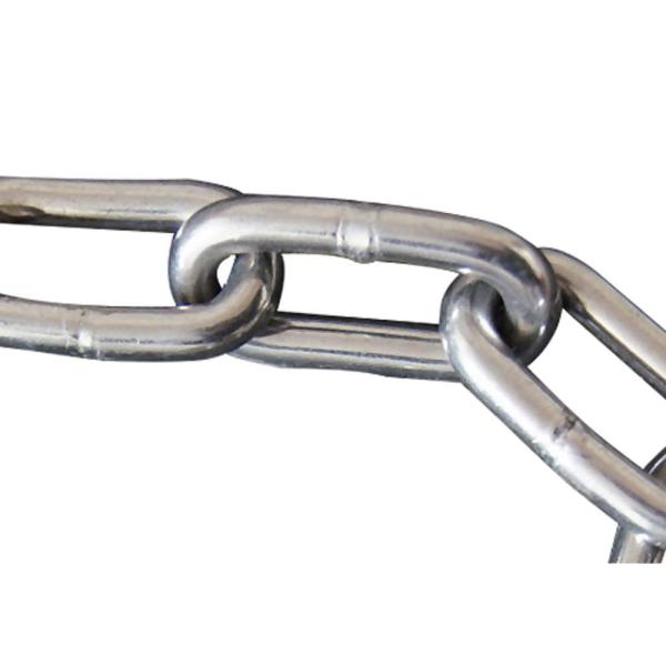 Standard Galvanized SS304 SS316 Short Link Chain for Industrial Applications