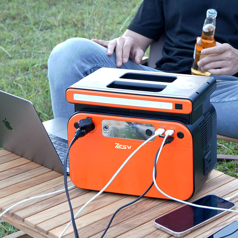 576Wh Solar Generator Backup AC Outlet Backup Battery Pack