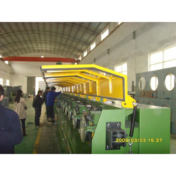 2.0mm 22 - 132 Straight Line Wire Drawing Machine Wire Drawing Plant PLC Control