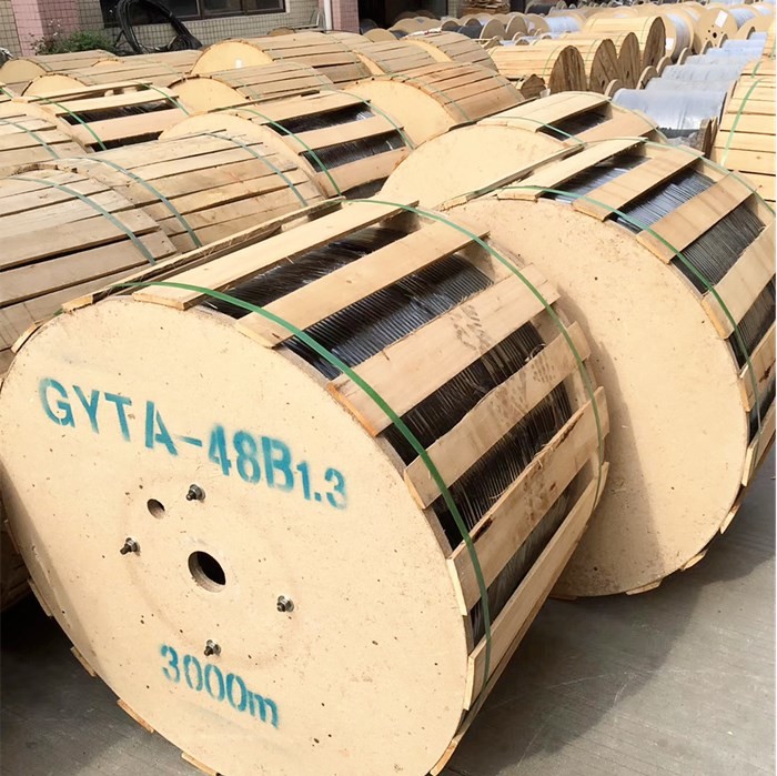 ​GYTA53 Double Jacket Double Armored Steel Tape and Aluminium Optical Fiber Cable